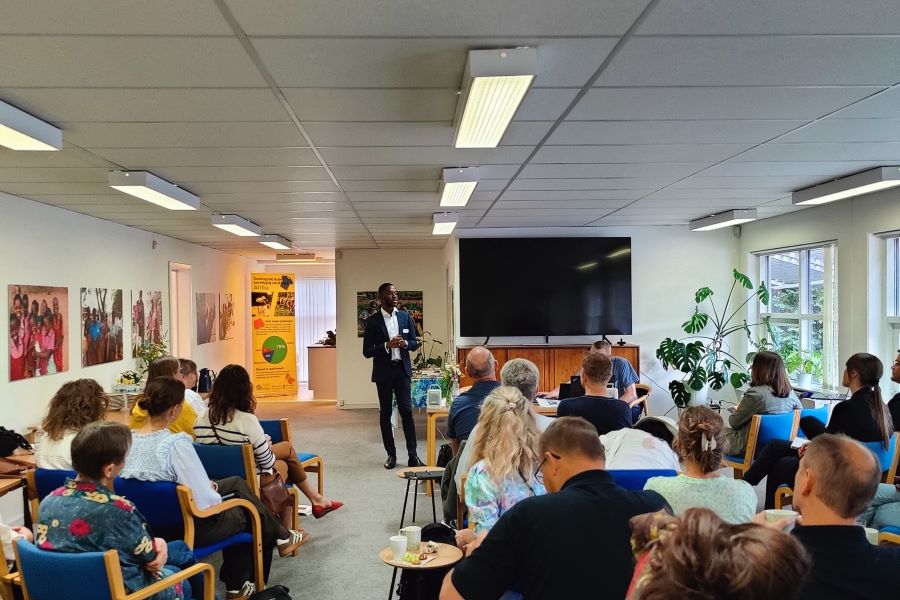 Besøg fra Kenya og Ghana