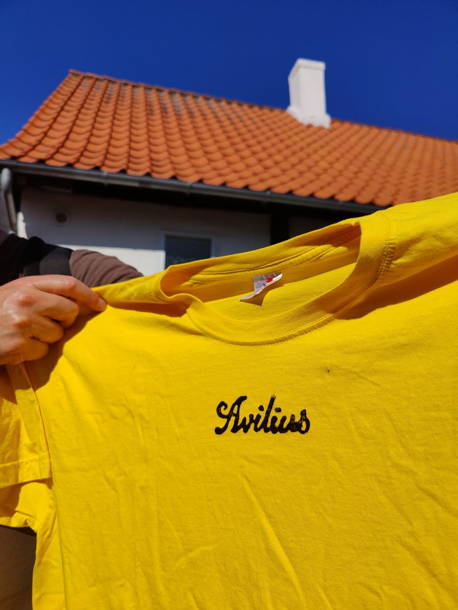 Folkemoedet 2025 Tryk på t-shirt med Terapihuset Avilius