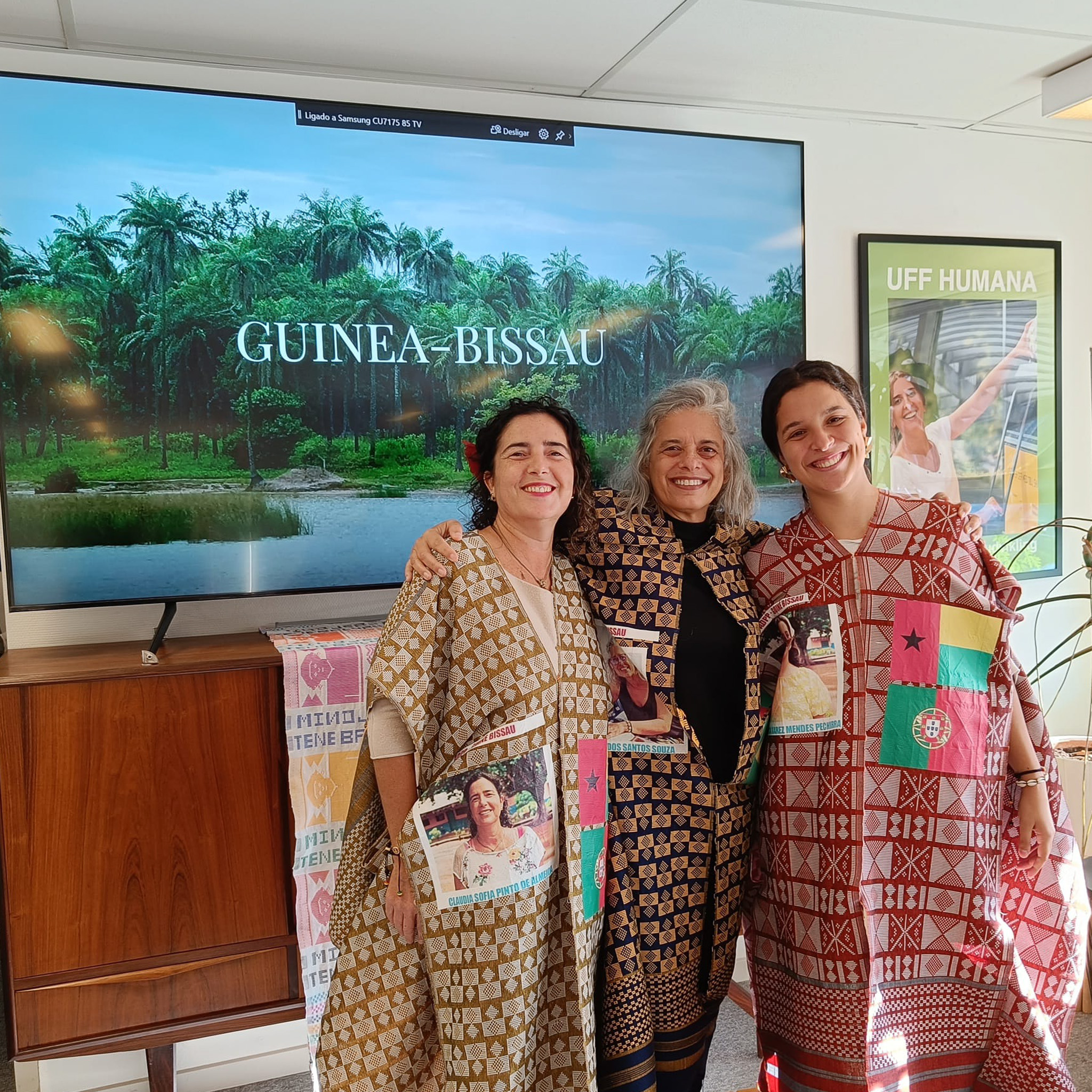 Claudia, Daniela og Joana fortæller om deres tid i Guinea Bissau
